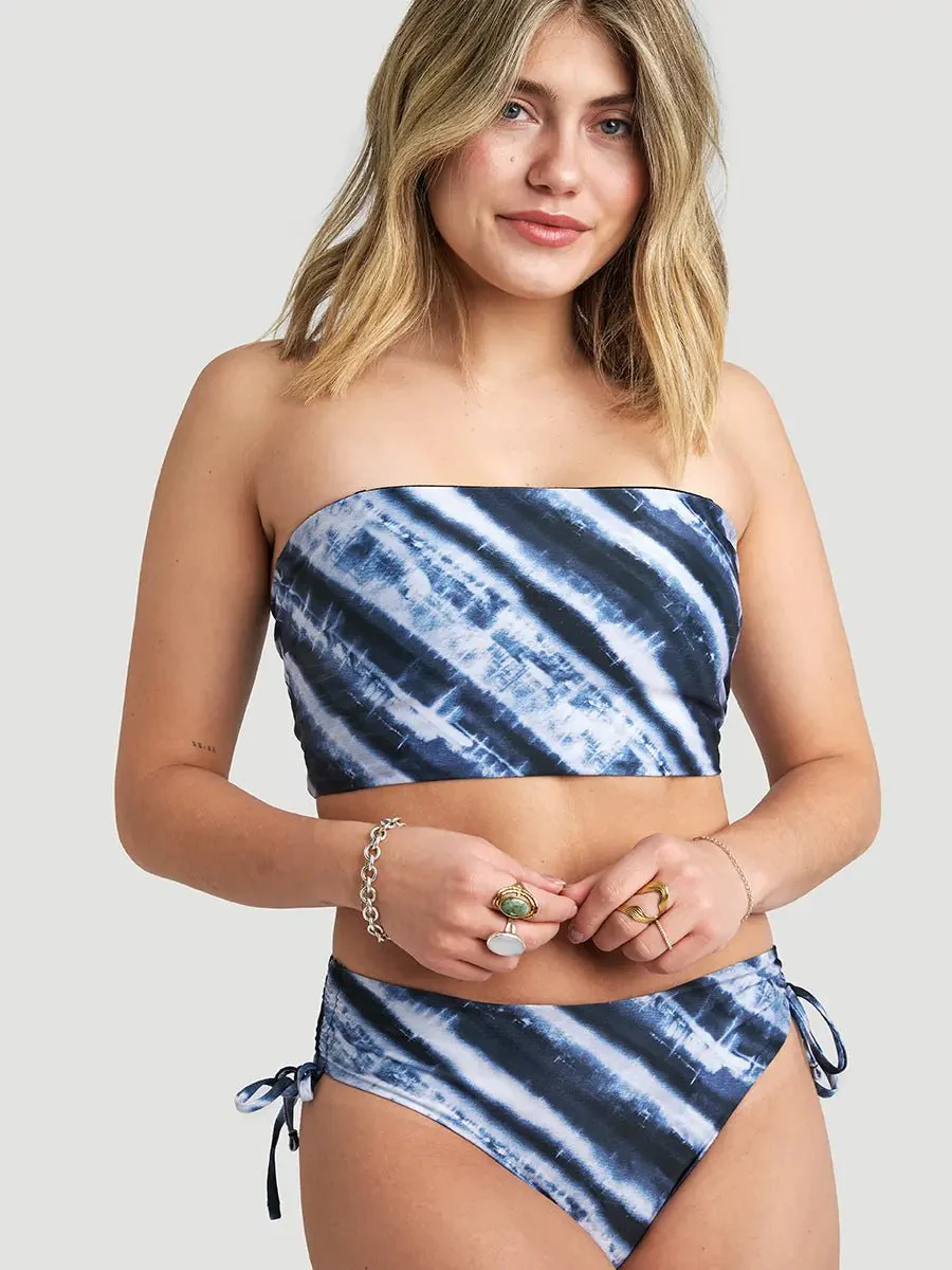 Bas de Bikini Plissé à Cordons de Serrage Jazz - Brise - Image 3