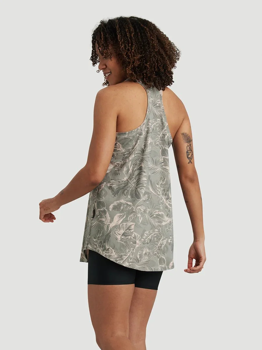 Camisole Longue à Dos Nageur - Foliage - Image 4