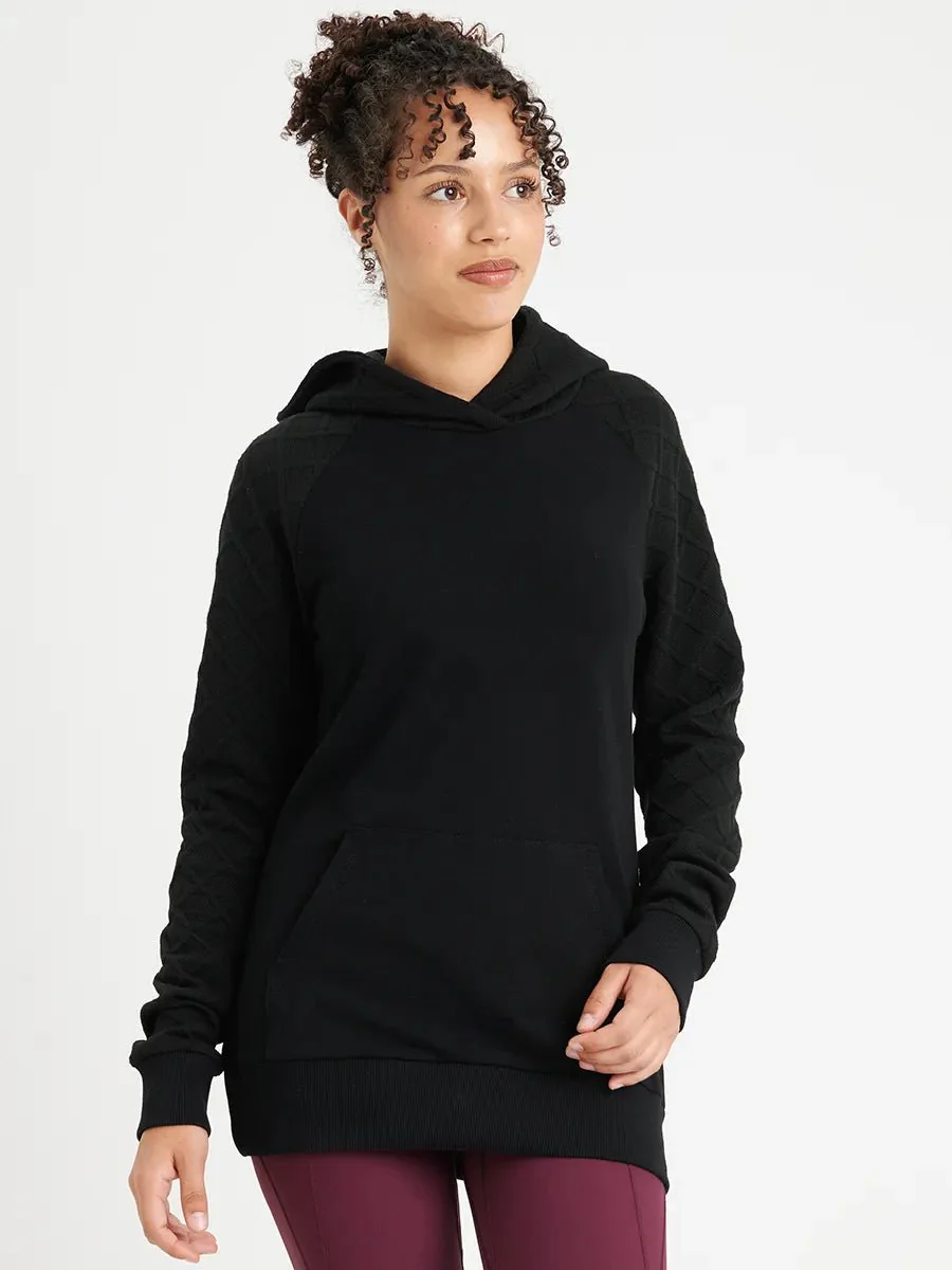 Chandail à capuchon polar Zephyr et texturé - Noir - Image 3