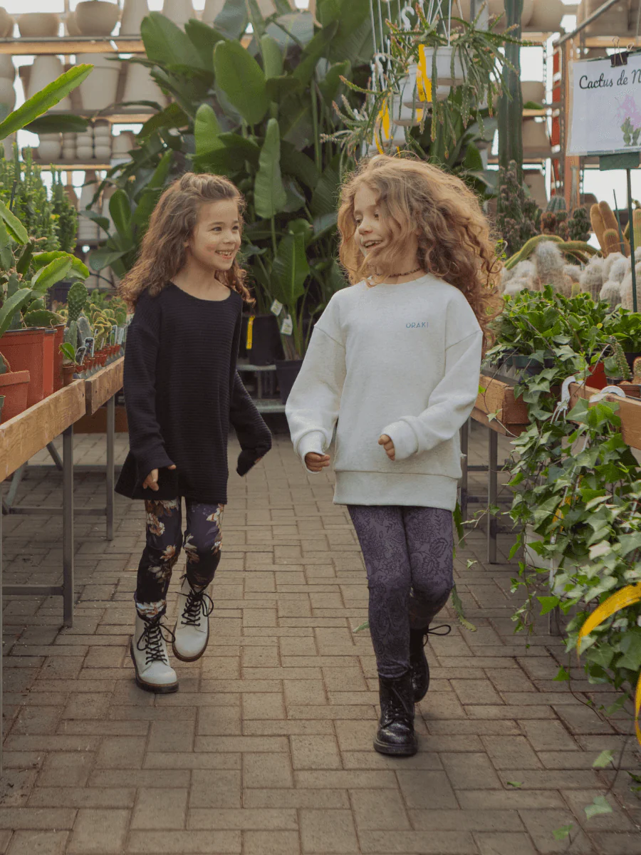 Chandail Fantastic Enfant French Terry - Gris Pâle Chiné - Image 3