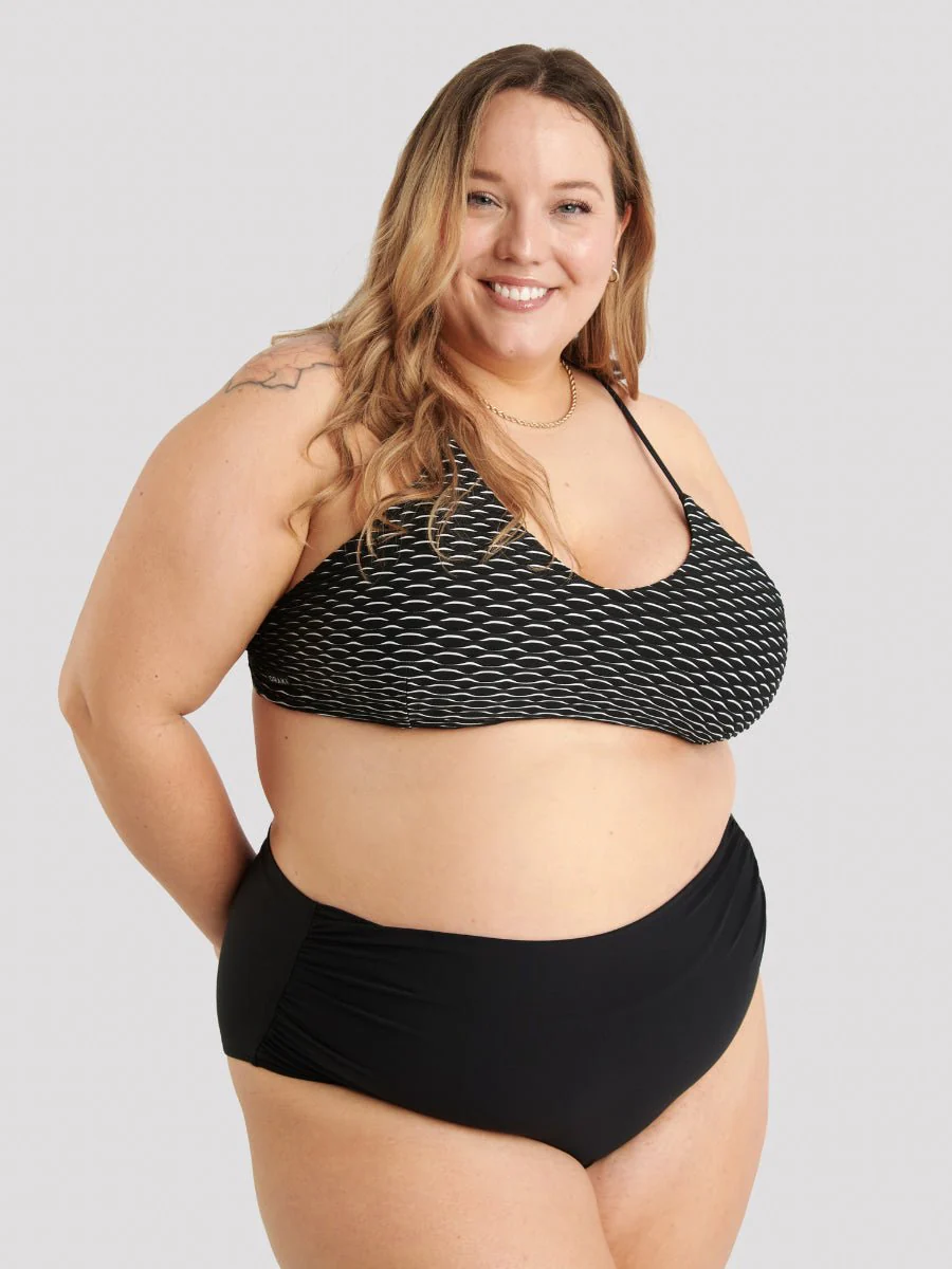 Haut de Bikini Triangle avec Dos Croisé Ajustable Elegant - Cali Cali - Image 5