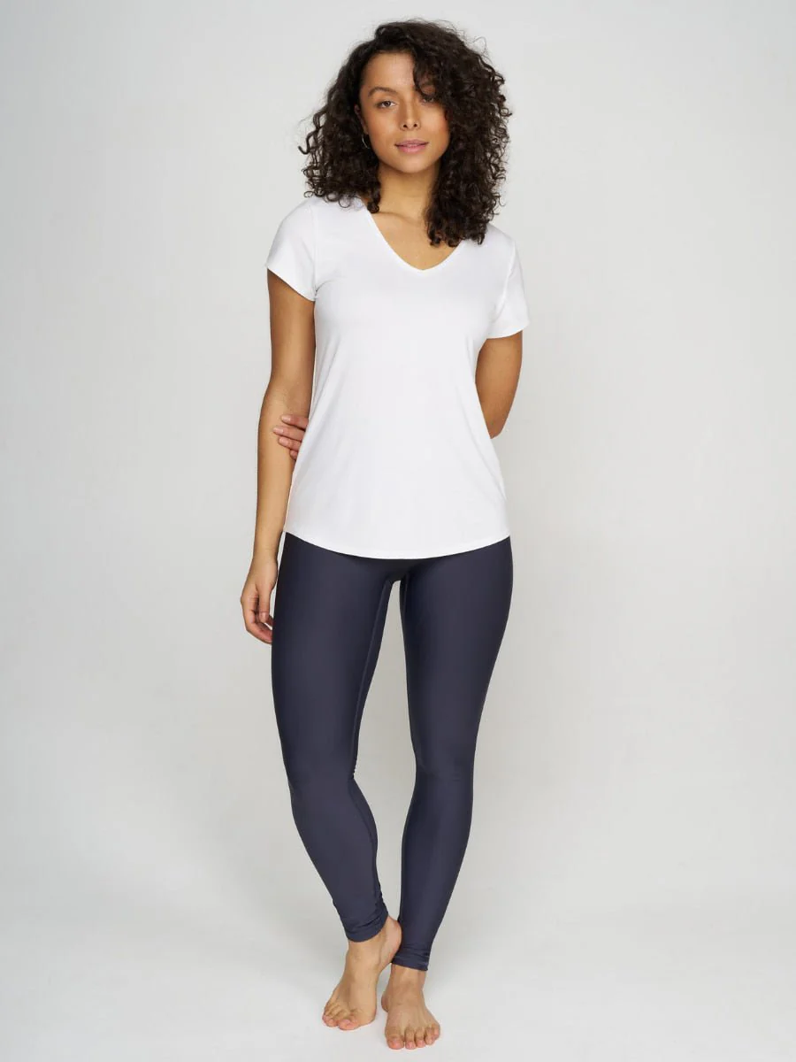 Legging Classique Taille Haute Ecomove - Océan - Image 5