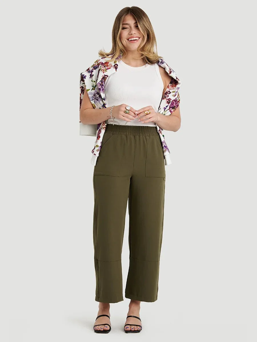 Pantalon en Twill à Jambes Droites avec Poches Appliquées - Khavia - Image 4