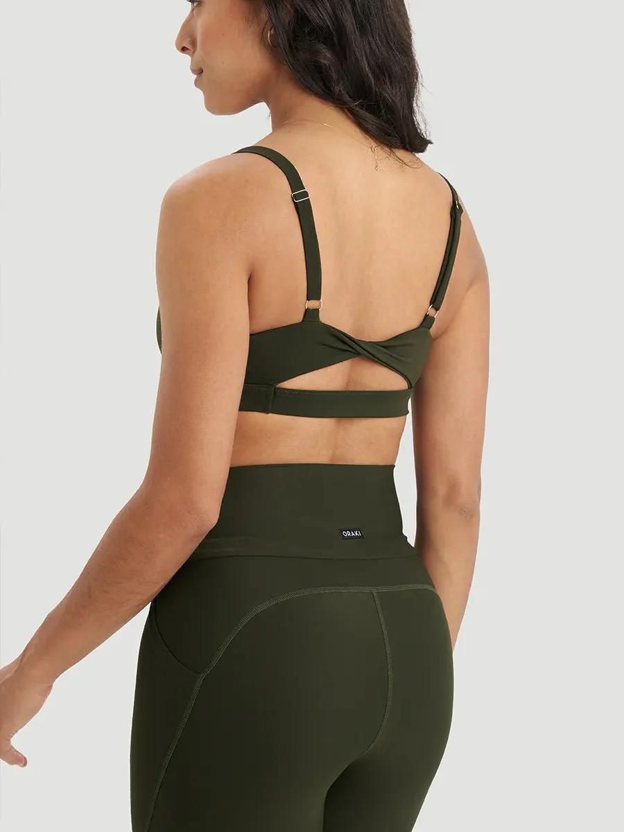 Soutien-gorge avec dos torsadé Glory Ecoflex - Boisé - Image 4