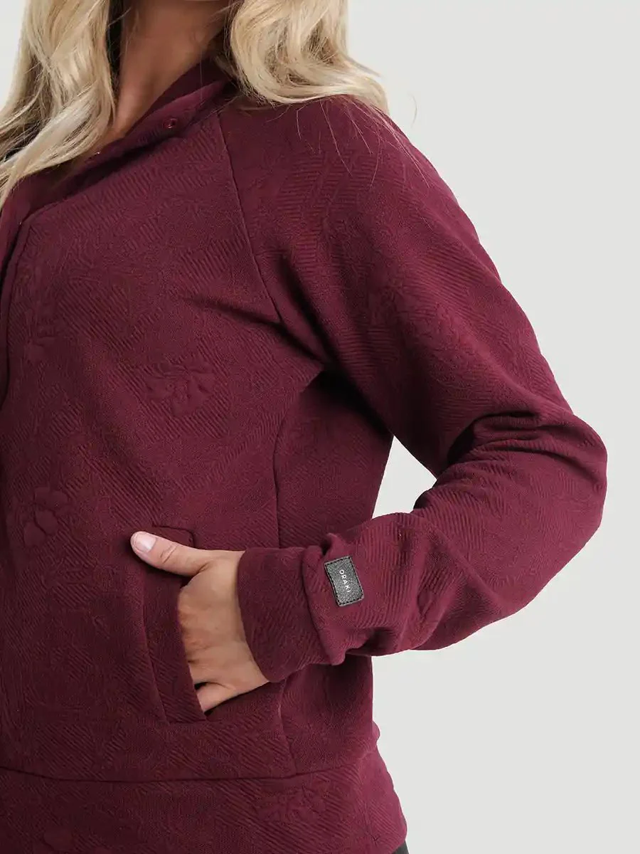 Veste bomber texturée - Dahlia - Image 4